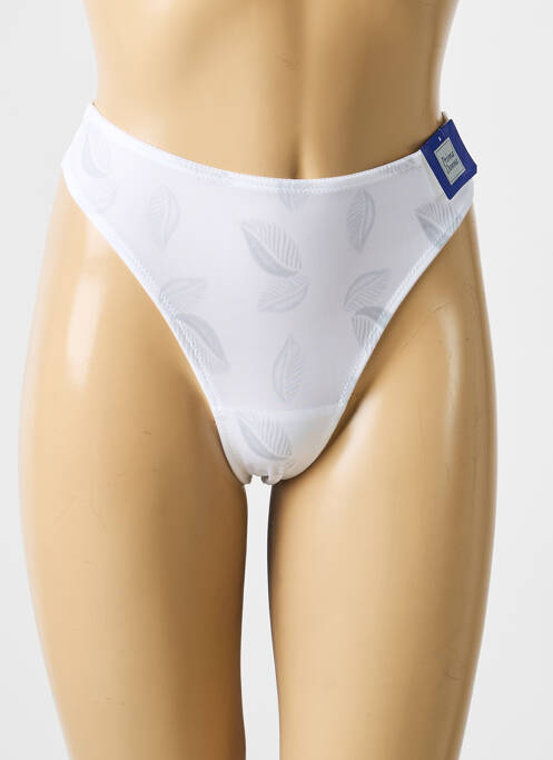 String tissage popeline blanc PRIMADONNA femme