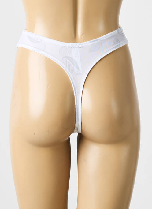 String tissage popeline blanc PRIMADONNA femme
