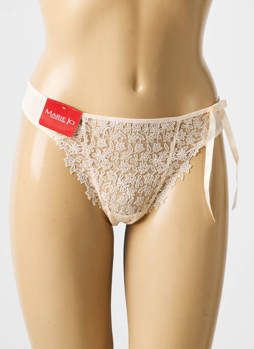String broderie rose MARIE JO femme