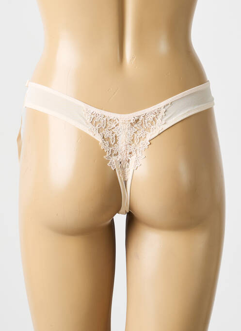String broderie rose MARIE JO femme
