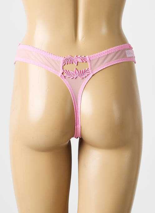 String broderie rose PRIMADONNA femme
