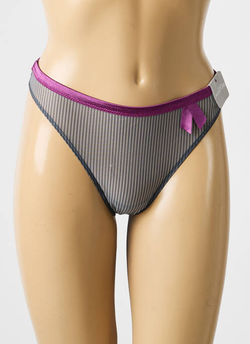String légère et transparente gris MARIE JO femme