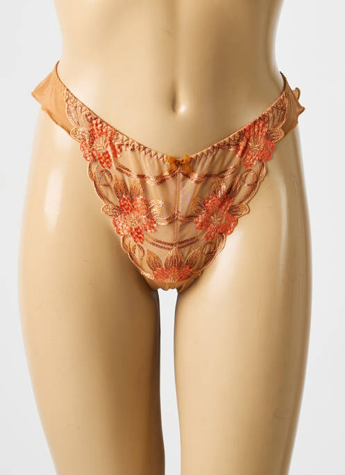 String stretch orange BARBARA femme