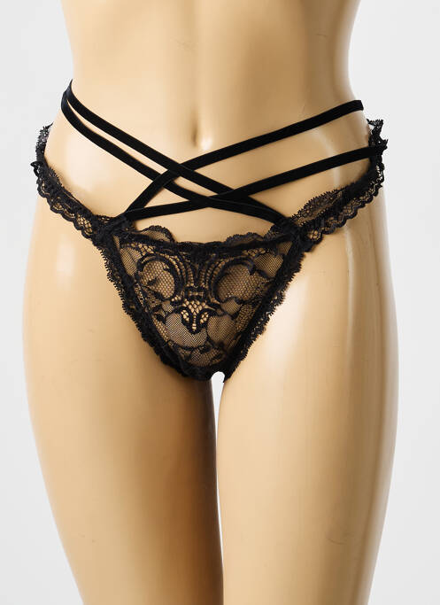 String légère et transparente noir LISE CHARMEL femme