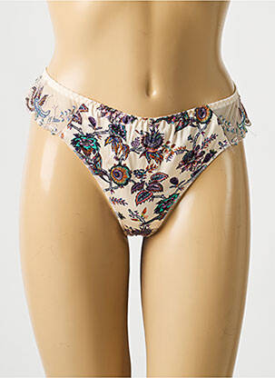Tanga tanga beige LOUISA BRACQ femme
