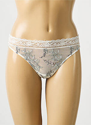 String broderie blanc MARIE JO femme