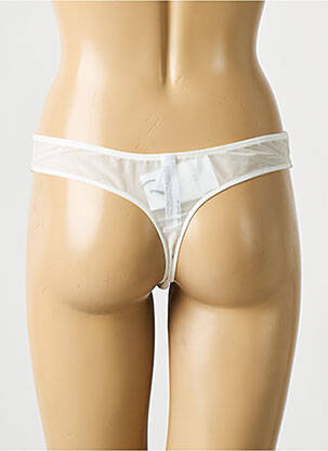 String broderie blanc MARIE JO femme