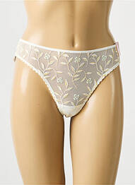 String broderie blanc MARIE JO femme