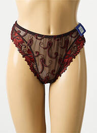 String broderie marron PRIMADONNA femme
