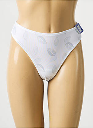 String tissage popeline blanc PRIMADONNA femme