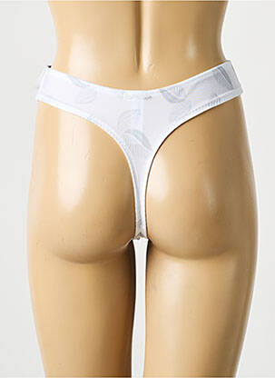 String tissage popeline blanc PRIMADONNA femme