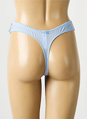 Tanga tulle transparent bleu PRIMADONNA femme