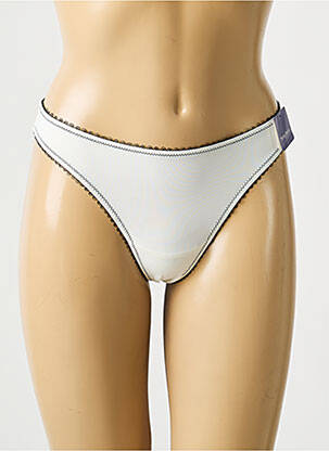 String tissage popeline blanc PRIMADONNA femme