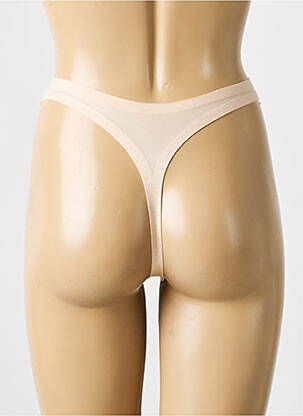 String effet matière satinée rose FIRST femme