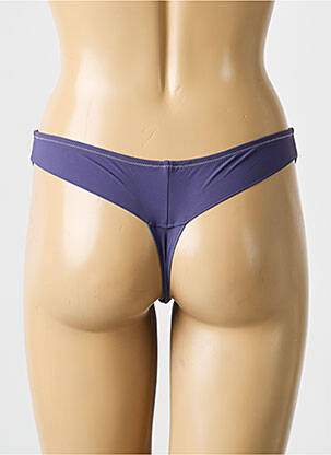 Tanga stretch violet SIMONE PERELE femme