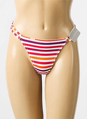 String tissage popeline orange MARIE JO femme