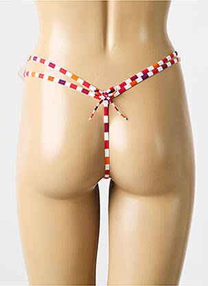 String tissage popeline orange MARIE JO femme