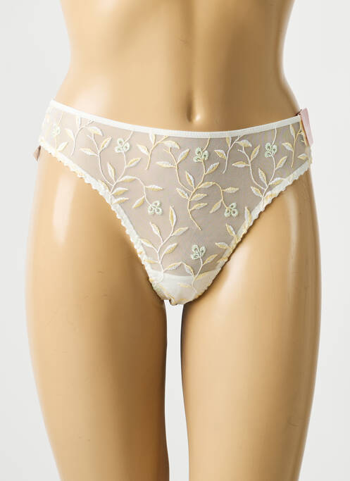 String broderie blanc MARIE JO femme