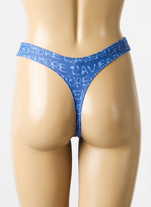 String tissage popeline bleu MARIE JO femme
