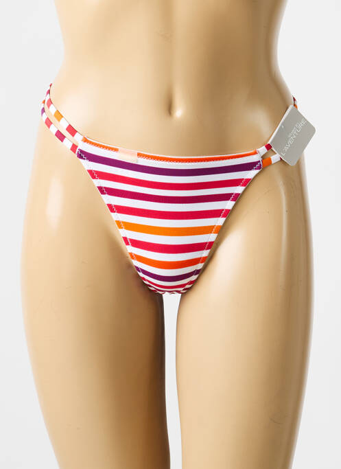String tissage popeline orange MARIE JO femme