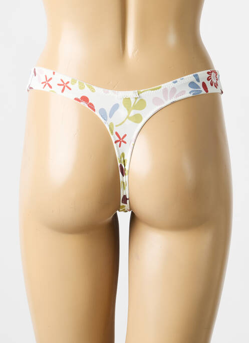 String tissage popeline blanc PRIMADONNA femme