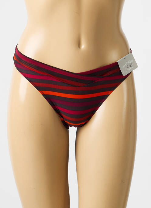String tissage popeline rouge MARIE JO femme