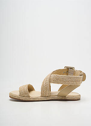 Espadrilles plateforme talon plat jusqu'à 3cm beige IKKS femme
