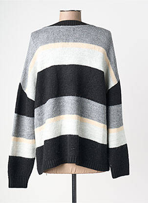Pull col v manches longues noir DRESS ADDICT femme