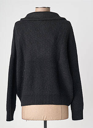 Pull stretch manches longues noir DRESS ADDICT femme