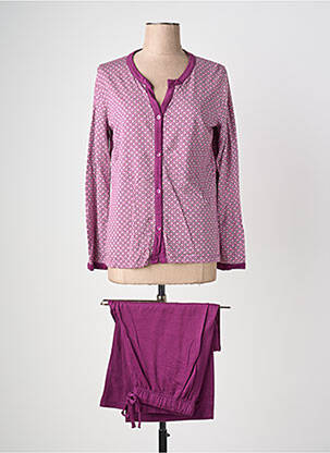 Pyjama tissage jersey violet IMPETUS femme