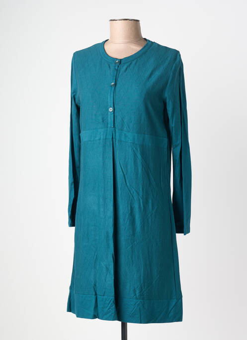 Chemise de nuit manches longues vert IMPETUS femme