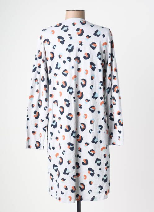 Chemise de nuit manches longues gris IMPETUS femme