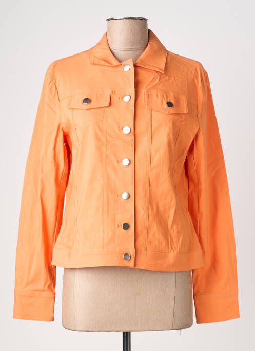 Veste casual poches orange POMODORO femme