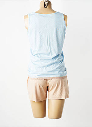 Pyjama tissage jersey bleu IMPETUS femme
