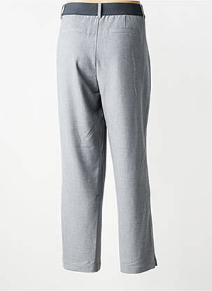 Pantalon droit taille élastique taille normale gris CISO femme