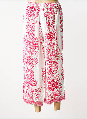 Pantacourt poches rose POMODORO femme