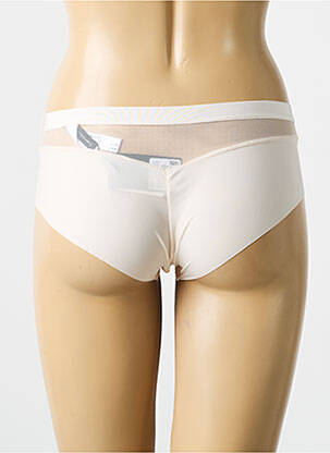 Culotte effet matière satinée beige MARIE JO femme