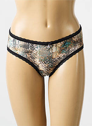 Culotte stretch marron LIKE IT! femme