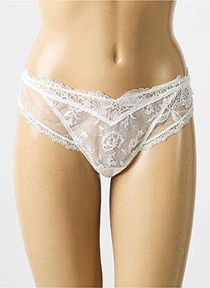 Tanga stretch beige LISE CHARMEL femme