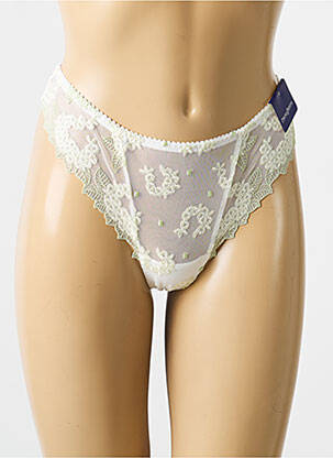 Tanga stretch vert PRIMADONNA femme