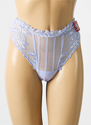 Tanga stretch violet MARIE JO femme