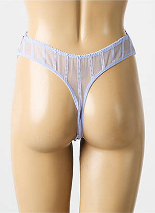 Tanga stretch violet MARIE JO femme