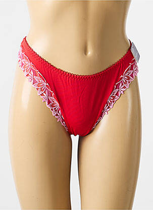 Tanga stretch rouge PRIMADONNA femme