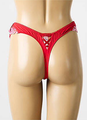Tanga stretch rouge PRIMADONNA femme