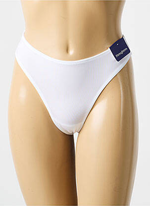 String tissage satiné beige PRIMADONNA femme