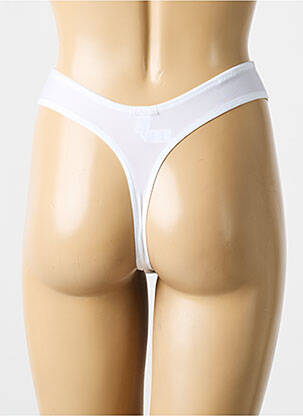 String tissage satiné beige PRIMADONNA femme