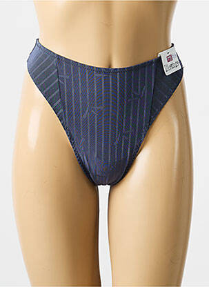 String tissage satiné gris MARIE JO femme