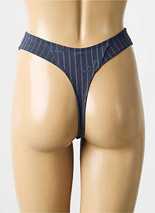 String tissage satiné gris MARIE JO femme