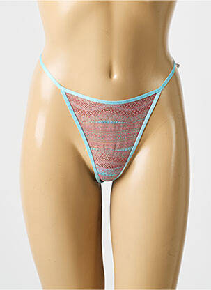 String stretch bleu BARBARA femme