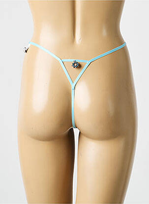 String stretch bleu BARBARA femme